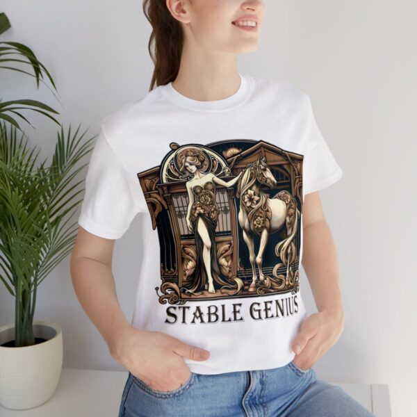 Art Nouveau Stable Genius Horse Shirt