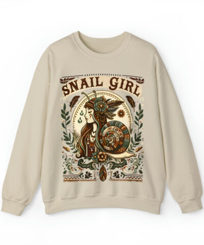 25456 21 400x480 - BOHO Snail Girl Sweatshirt