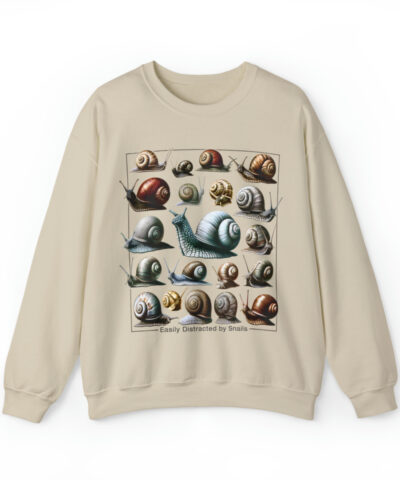 25456 42 400x480 - Easily Distracted by Snails Sweatshirt