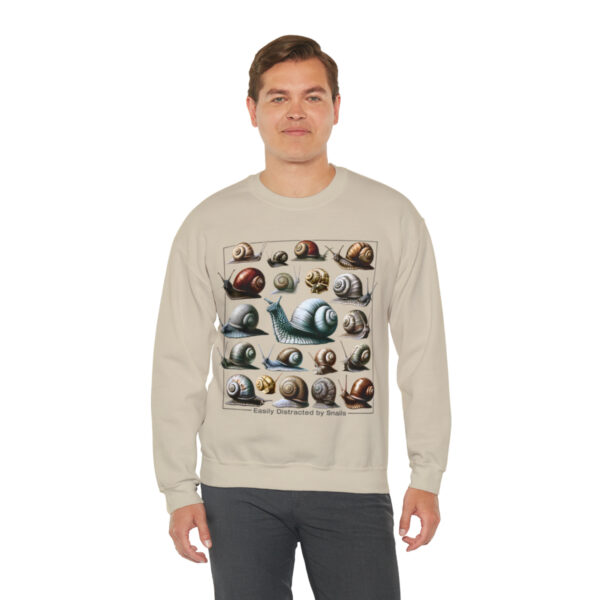 Easily Distracted by Snails Sweatshirt