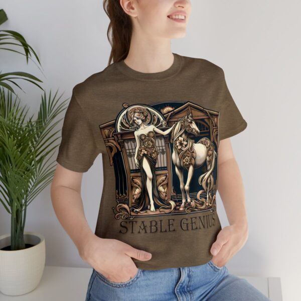 Art Nouveau Stable Genius Horse Shirt