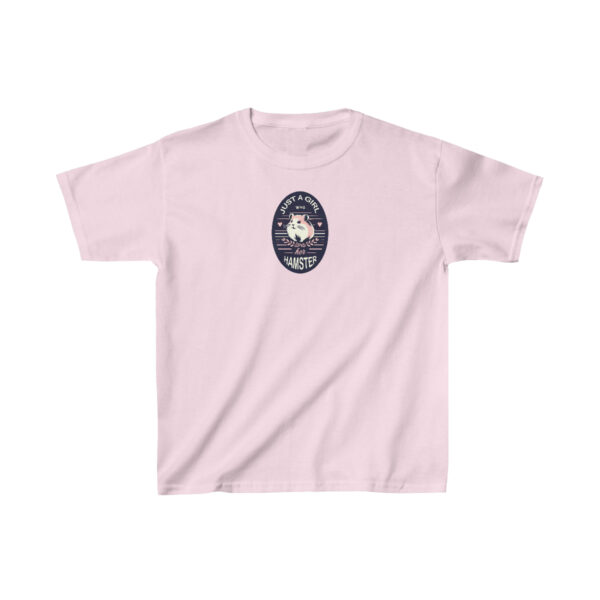 Just a Girl Who Loves Her Hamster Oval Kid’s T-Shirt