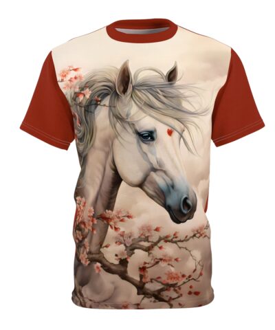 43110 14 400x480 - Cherry Blossom Horse T-Shirt | Full Front Print