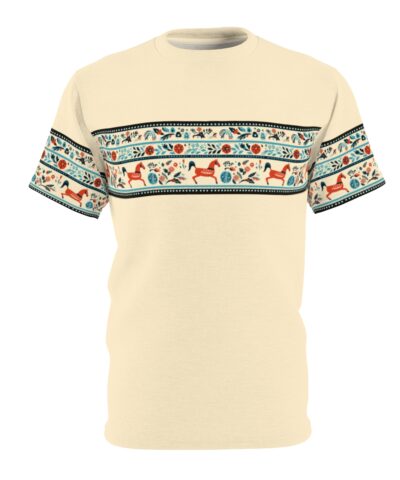 43110 35 400x480 - Folk Art Horse T-Shirt