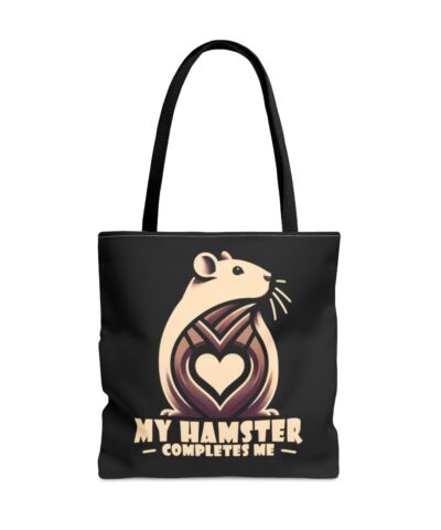 Art Deco My Hamster Completes Me Tote Bag