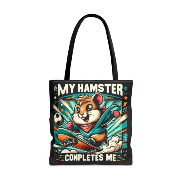 My Hamster Completes Me Tote Bag II