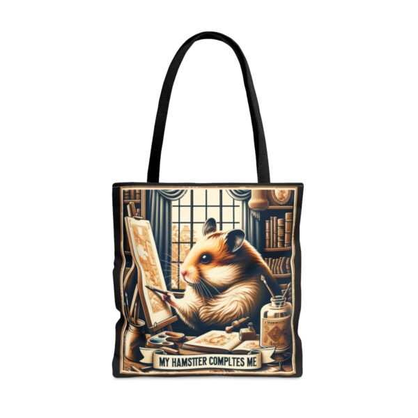 My Hamster Completes Me Tote Bag