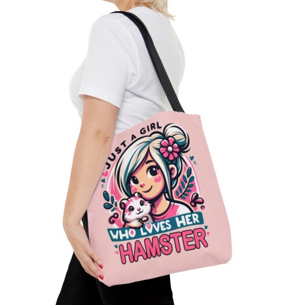 Just a Girl Who Loves Her Hamster Tote Bag