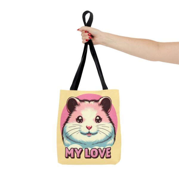 Hamster My Love” Tote Bag