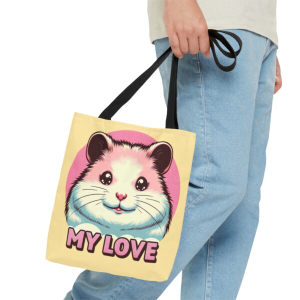Hamster My Love” Tote Bag