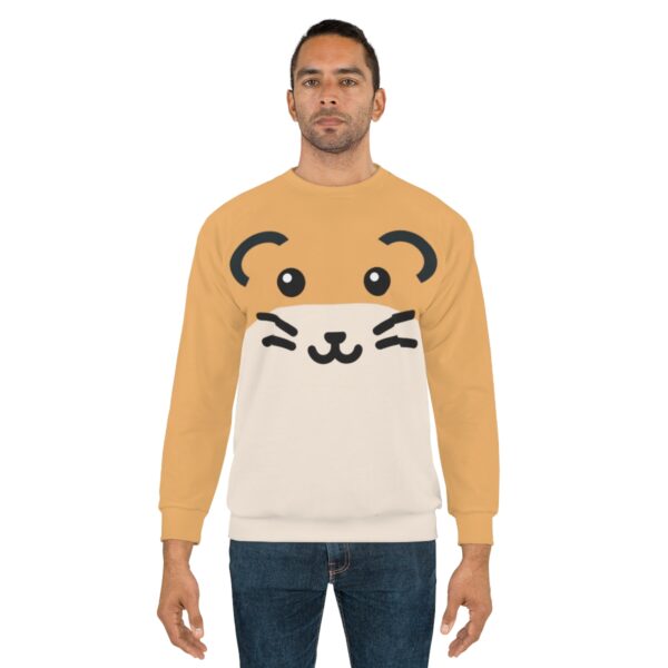 Hamster Face Pullover Sweatshirt