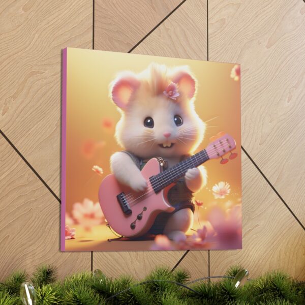 Guitar Hamster Canvas Art Wraps 🐹🎁🎨