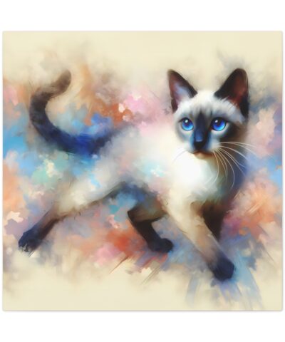 75778 57 400x480 - Siamese Cat Wall Art on Canvas 🐱🎨🖼️