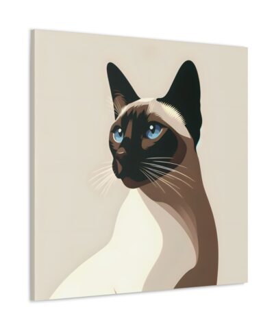 75778 63 400x480 - Minimalist Siamese Cat Wall Art on Canvas 🐱🖼️✨