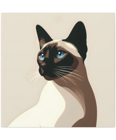 75778 64 400x480 - Minimalist Siamese Cat Wall Art on Canvas 🐱🖼️✨