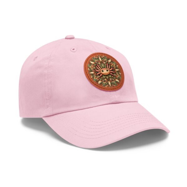 Axolotl Leather Patch Hat