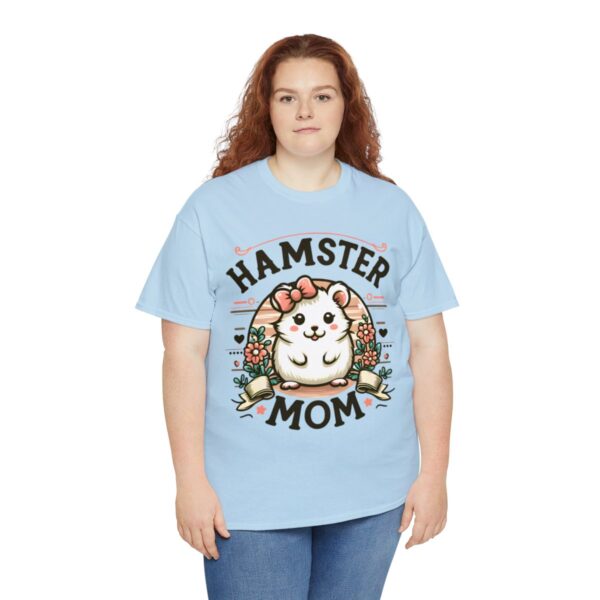 Show Your Hamster Love with Our “HAMSTER MOM” Tee!