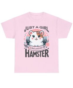 Just a Girl Who Loves Her Hamster T-Shirt – Perfect for Hamster Lovers!