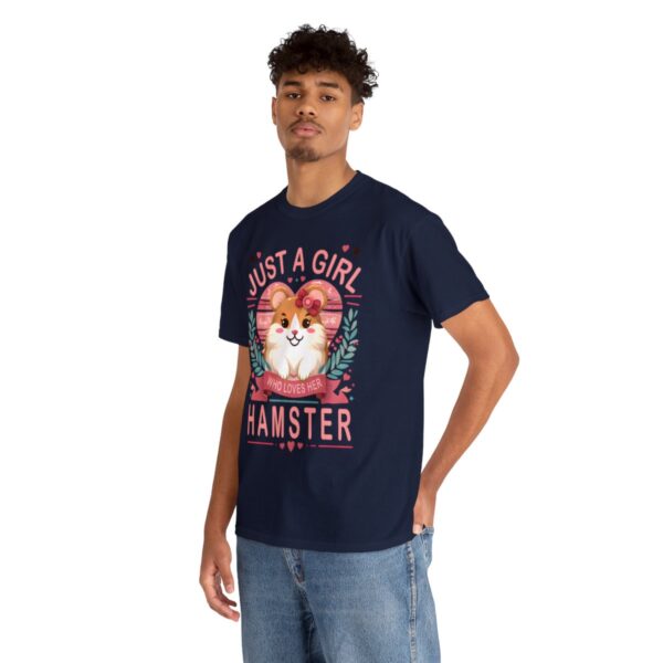 Just a Girl Who Loves Her Hamster Tee – Perfect for Little Hamster Enthusiasts!