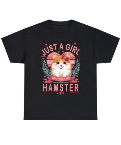 12124 12 400x480 - Just a Girl Who Loves Her Hamster Tee - Perfect for Little Hamster Enthusiasts!