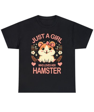 12124 24 400x480 - Just a Girl Who Loves Her Hamster Tee