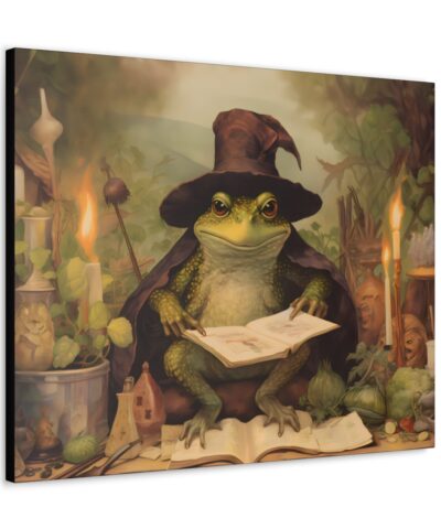 Wizard Toad Canvas Art Print