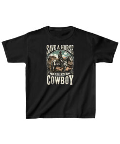 Save a Horse, Ride a Cowboy Shirt – Horse Lover Cowgirl T-Shirt Yeeehaw!