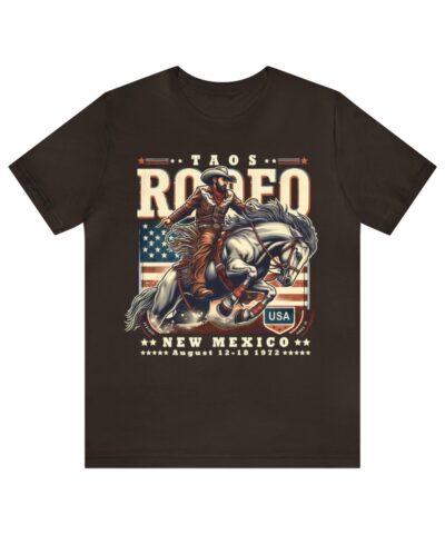 Vintage 1972 Taos New Mexico Rodeo T-Shirt