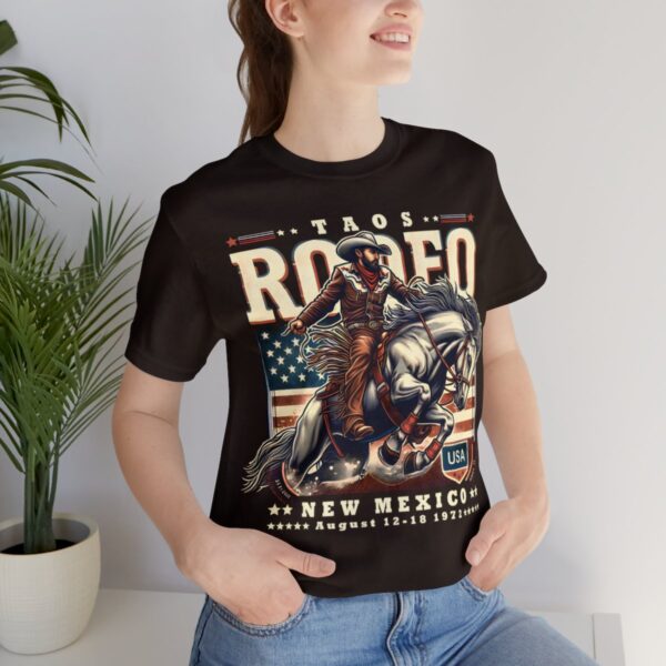 Vintage 1972 Taos New Mexico Rodeo T-Shirt