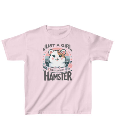 Just a Girl Who Loves Her Hamster Kid’s T-Shirt