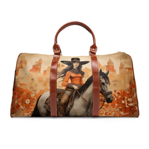 Vaquera Art Travel Bag – Bigger than most duffle bags, tote bags and even most weekender bags!