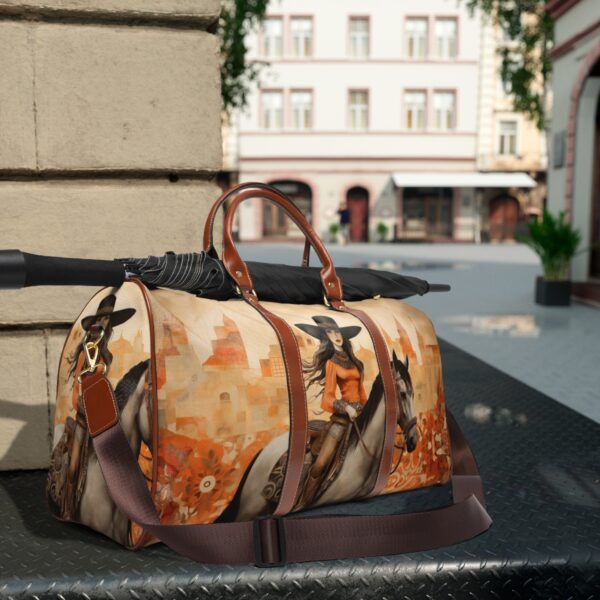 Vaquera Art Travel Bag – Bigger than most duffle bags, tote bags and even most weekender bags!