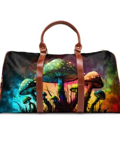 Mushroom Travel Bag – Bigger than most duffle bags, tote bags and even most weekender bags!