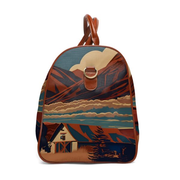 Vintage Cowboy Art Travel Bag – Bigger than most duffle bags, tote bags and even most weekender bags!