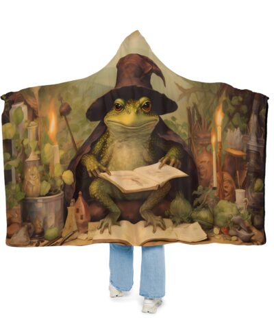 Wizard Toad Hooded Blanket