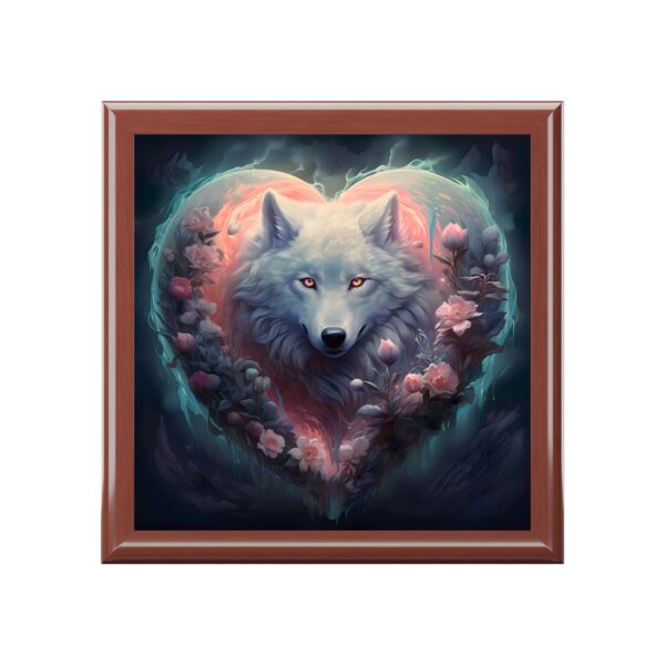 Wolf Heart Gift Jewelry Box