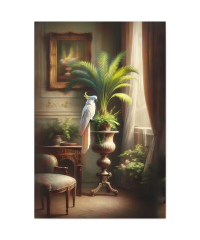 75776 400x480 - Vintage French Cockatoo Art Print on Canvas