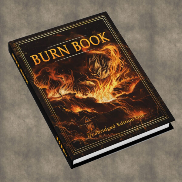 The Burn Book Journal for Emotional Detoxification
