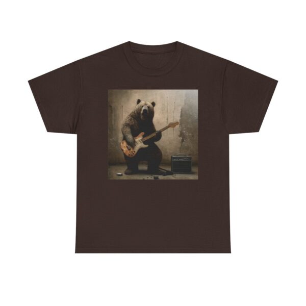 Grizzly Bear Playing Bass Guitar T-Shirt | Animal Playing Guitar Shirt, Guitar Gifts, Music Tee, Music Shirt, Guitar Shirt, Bear Shirt,