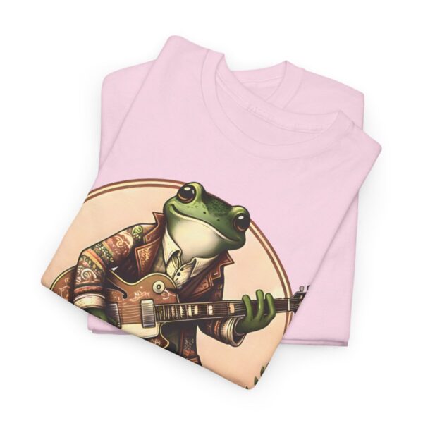 Frog Playing Guitar T-Shirt | Animal Playing Guitar Shirt