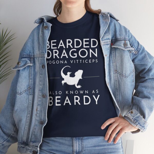 Bearded Dragon AKA Beardy Heavy Cotton Tee