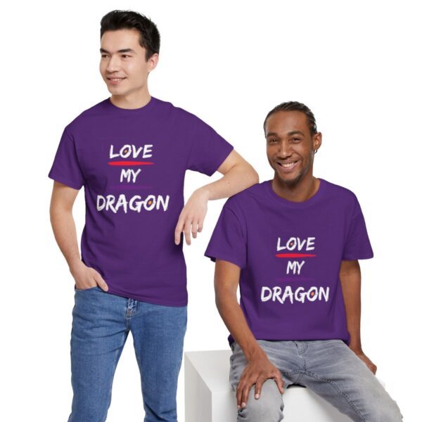 Love My Dragon Heavy Cotton Tee