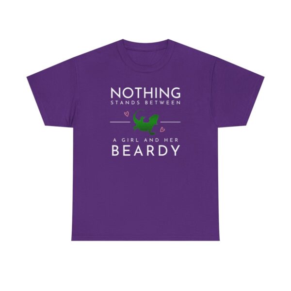 Nothing Stands Between a Girl and her Beardy Heavy Cotton Tee
