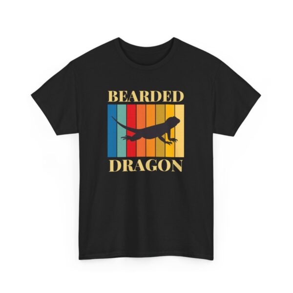 Bearded Dragon Retro Heavy Cotton Tee
