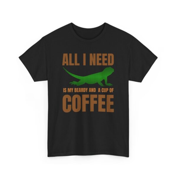 All I Need is My Beardy and a Cup of Coffee Heavy Cotton Tee