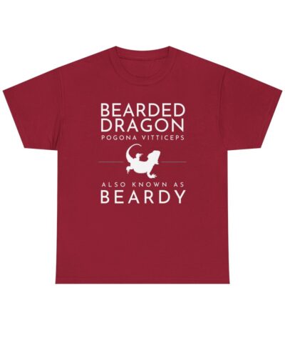 12130 400x480 - Bearded Dragon AKA Beardy Heavy Cotton Tee