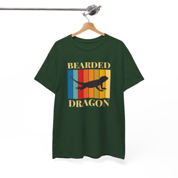 Bearded Dragon Retro Heavy Cotton Tee