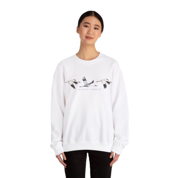“Whoop Whoop” Whooping Crane Sweatshirt