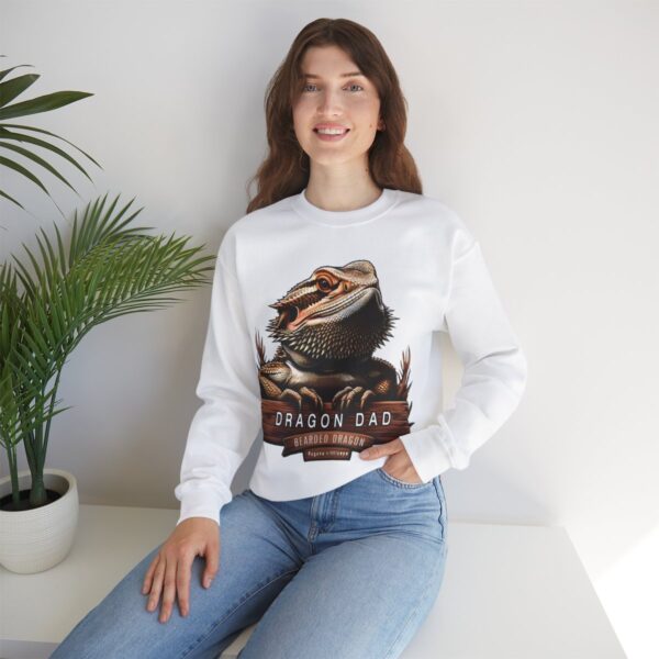 Bearded Dragon Dad Sweatshirt – Perfect custom gift for the lizard lover!