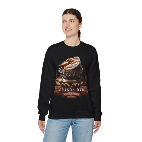 Bearded Dragon Dad Sweatshirt – Perfect custom gift for the lizard lover!